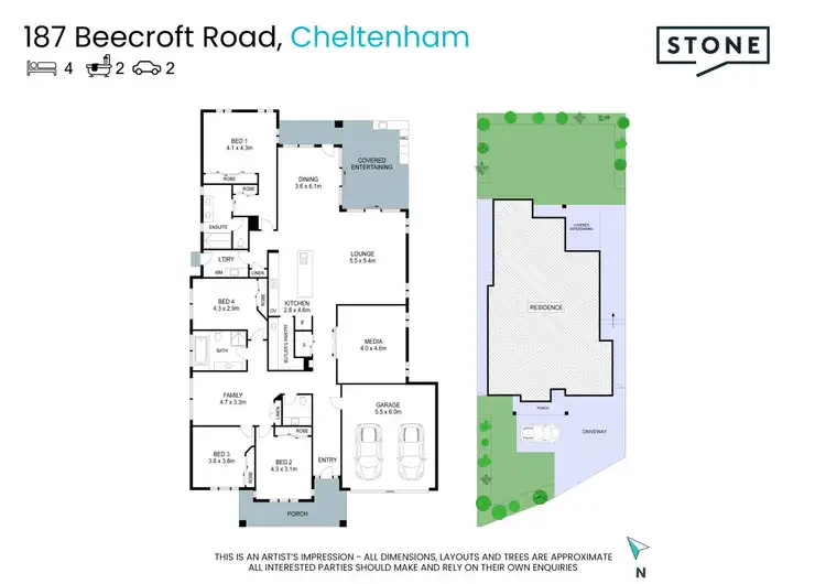 Floorplan of Homely house listing, 187 Beecroft Road, Cheltenham NSW 2119