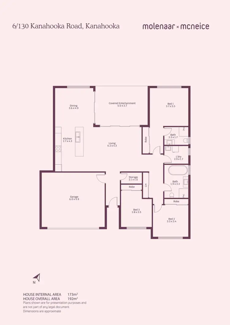 Floorplan of Homely villa listing, 6/130 Kanahooka Road, Kanahooka NSW 2530