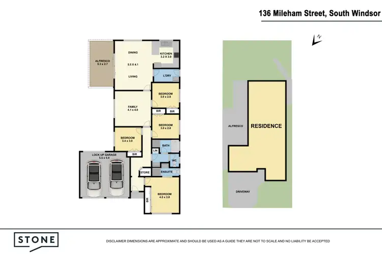 Floorplan of Homely house listing, 136 Mileham Street, South Windsor NSW 2756