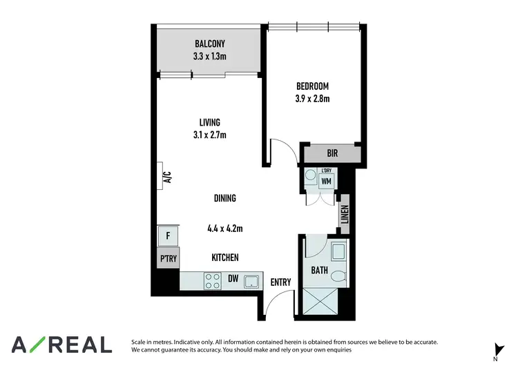 Floorplan of Homely apartment listing, 1012/628 Flinders Street, Docklands VIC 3008