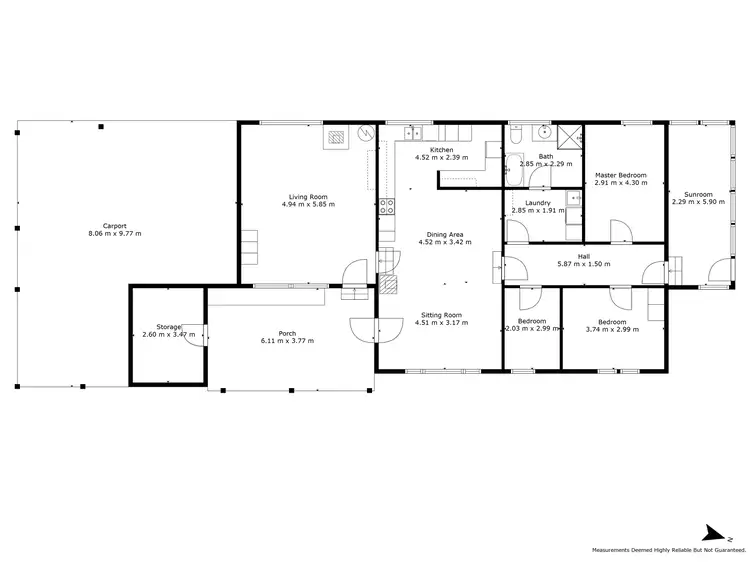 Floorplan of Homely house listing, 3622 Whittlesea-Yea Road, Flowerdale VIC 3717