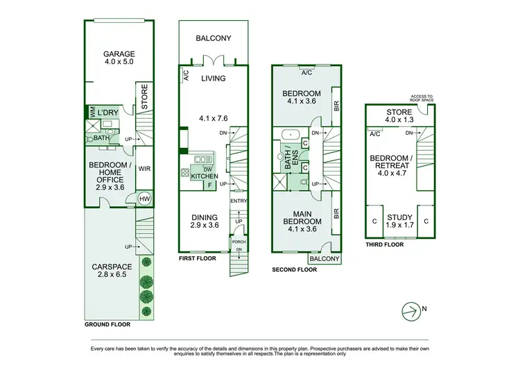 Floorplan of Homely house listing, 71 The Avenue, Prahran VIC 3181