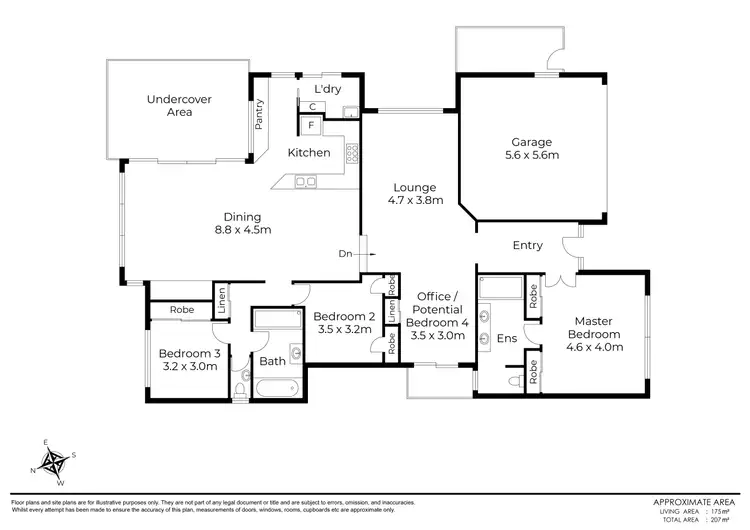 Floorplan of Homely house listing, 16 Glasswing Drive, Upper Coomera QLD 4209