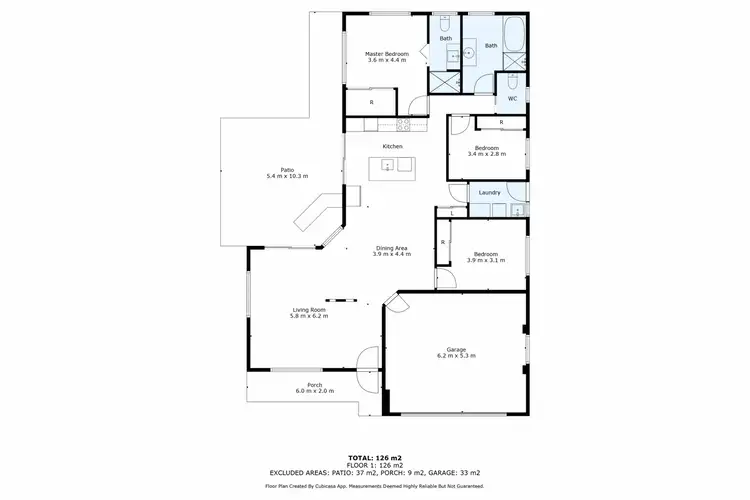 Floorplan of Homely house listing, 4 Rosecrans Avenue, Kirwan QLD 4817