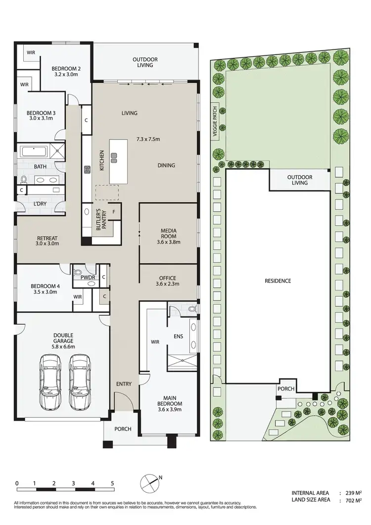 Floorplan of Homely house listing, 26 Creekline Place, Mooloolah Valley QLD 4553