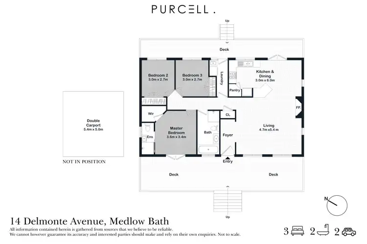 Floorplan of Homely house listing, 14 Delmonte Avenue, Medlow Bath NSW 2780