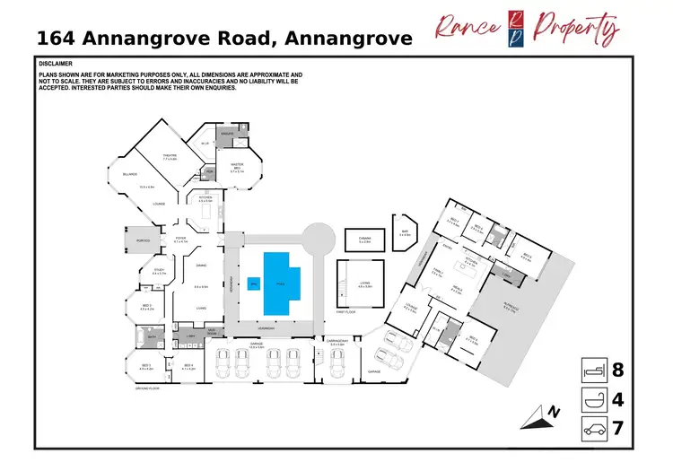 Floorplan of Homely rural property listing, 164 Annangrove Road, Annangrove NSW 2156