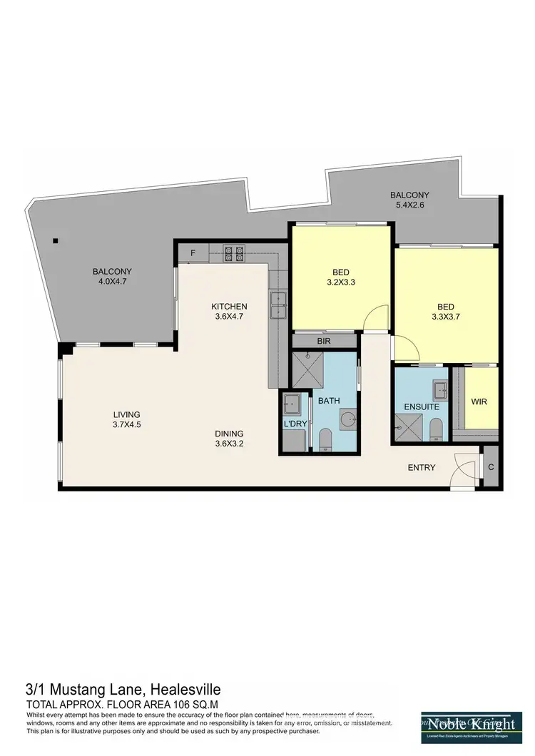 Floorplan of Homely apartment listing, 3/1 Mustang Lane, Healesville VIC 3777