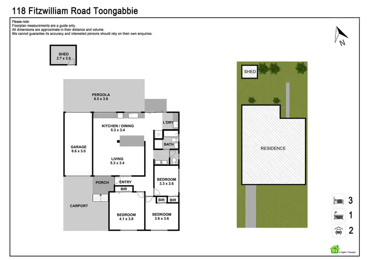Floorplan of Homely house listing, 118 Fitzwilliam Road, Toongabbie NSW 2146