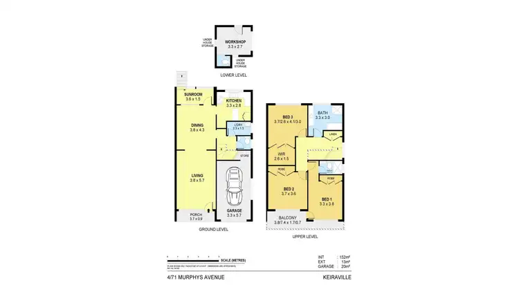 Floorplan of Homely townhouse listing, 4/71 Murphys Avenue, Keiraville NSW 2500