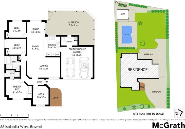 Floorplan of Homely house listing, 55 Isabella Way, Bowral NSW 2576