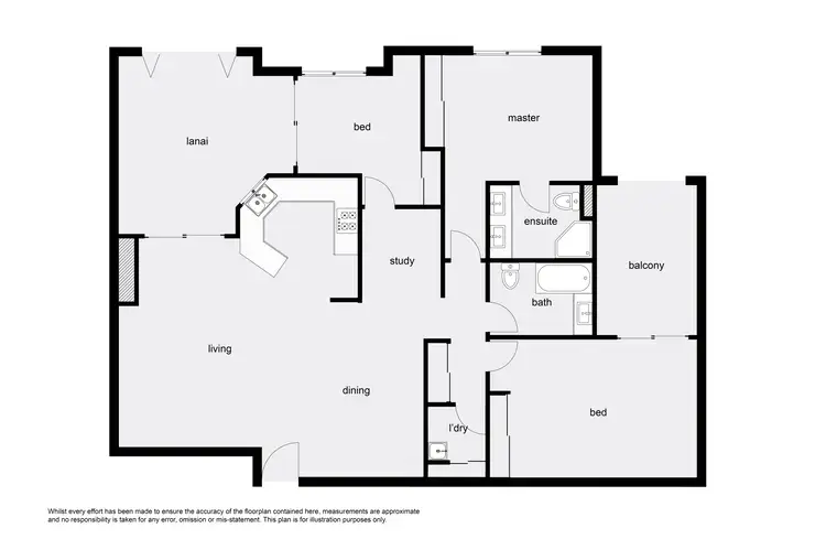 Floorplan of Homely unit listing, 212/12-21 Gregory Street, Westcourt QLD 4870