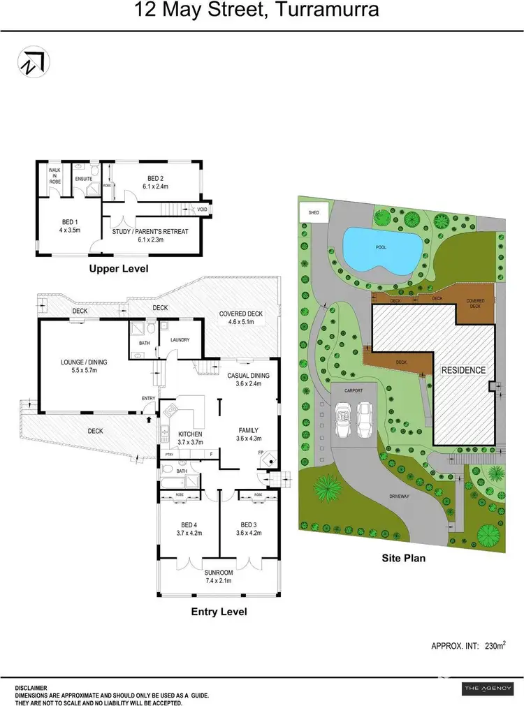 Floorplan of Homely house listing, 12 May Street, Turramurra NSW 2074