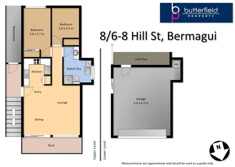 Floorplan of Homely townhouse listing, 8/6-8 Hill Street, Bermagui NSW 2546