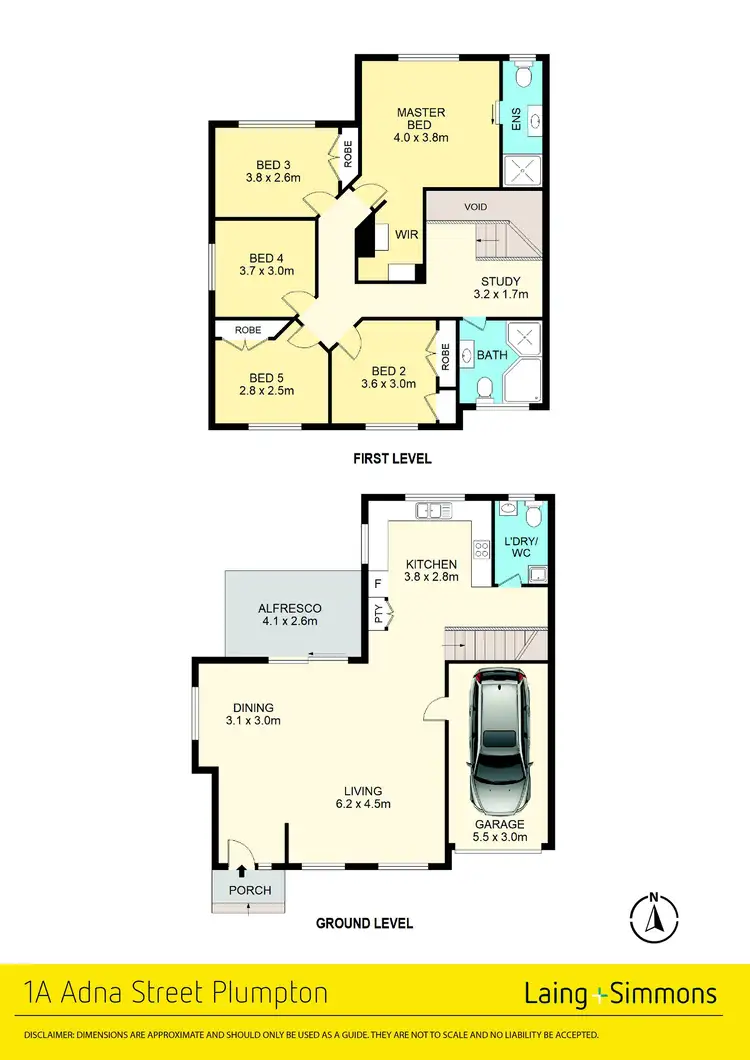 Floorplan of Homely house listing, 1A Adna Street, Plumpton NSW 2761