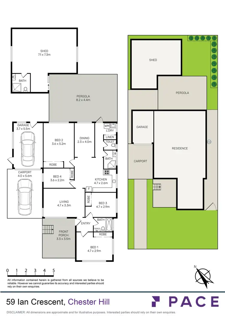 Floorplan of Homely house listing, 59 Ian Crescent, Chester Hill NSW 2162
