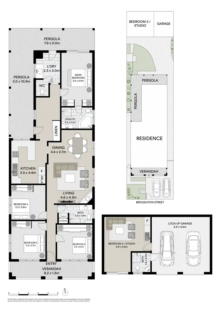 Floorplan of Homely house listing, 1 Broughton Street, Sans Souci NSW 2219
