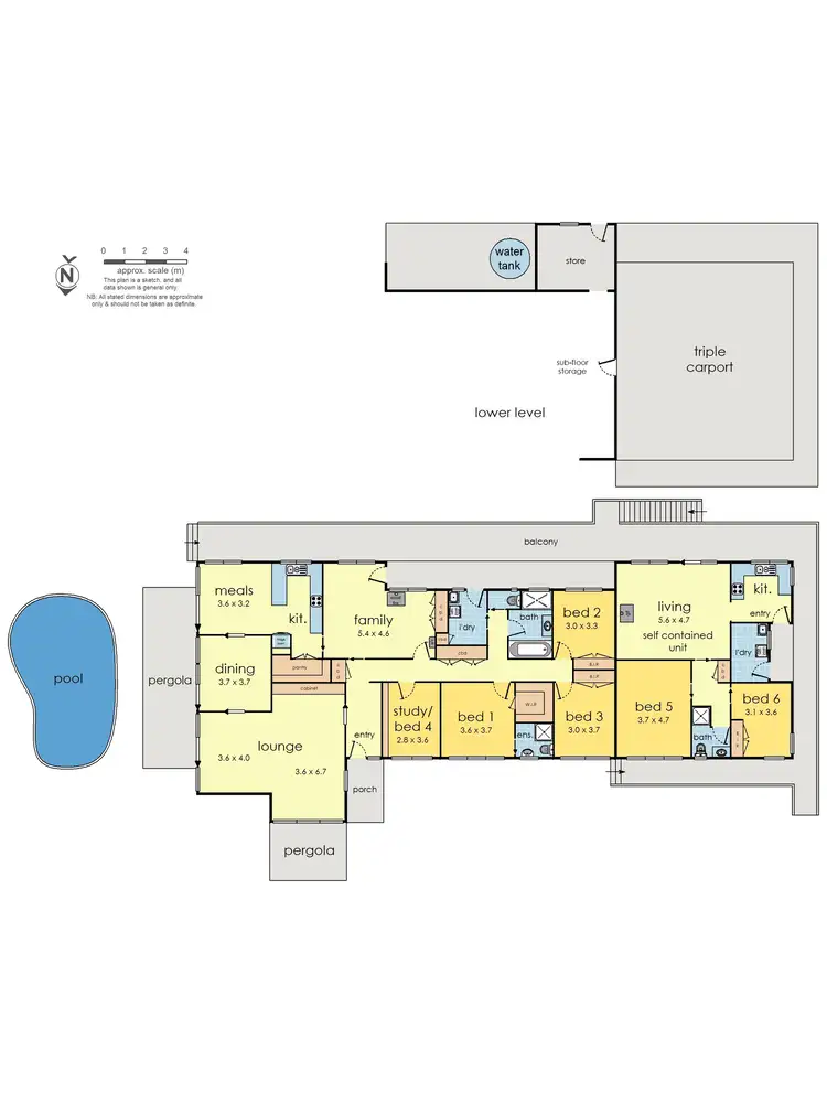 Floorplan of Homely house listing, 22-24 Richardson Road, Croydon North VIC 3136