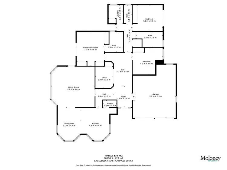 Floorplan of Homely house listing, A/68 Edward Street, Corowa NSW 2646