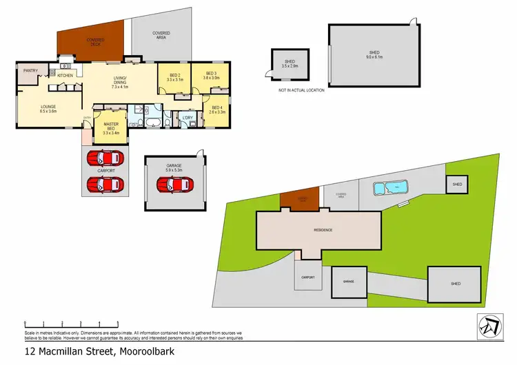 Floorplan of Homely house listing, 12 Macmillan Street, Mooroolbark VIC 3138