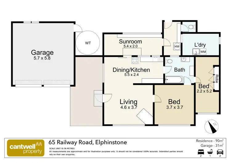 Floorplan of Homely land listing, 65 Railway Road, Elphinstone VIC 3448