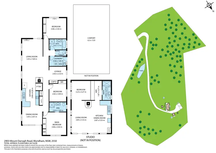 Floorplan of Homely house listing, 2903 Mount Darragh Road, Wyndham NSW 2550