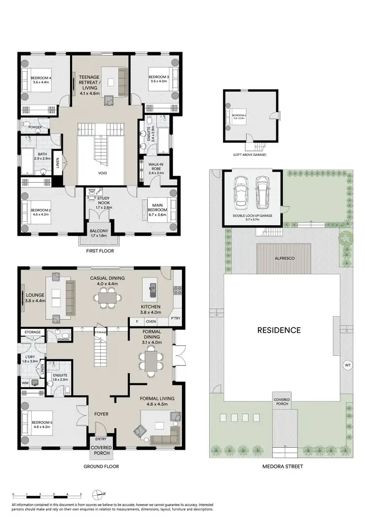 Floorplan of Homely house listing, 8 Medora Street, Breakfast Point NSW 2137