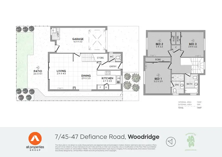 Floorplan of Homely townhouse listing, 7/45-47 Defiance Road, Woodridge QLD 4114