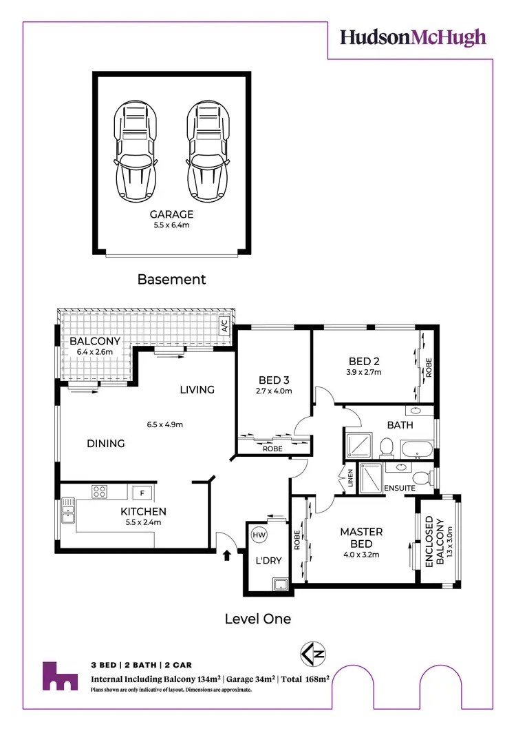 Floorplan of Homely apartment listing, 3/84 Victoria Street, Ashfield NSW 2131