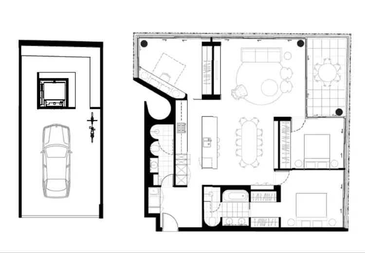 Floorplan of Homely apartment listing, 6/108 Miller Street, Pyrmont NSW 2009