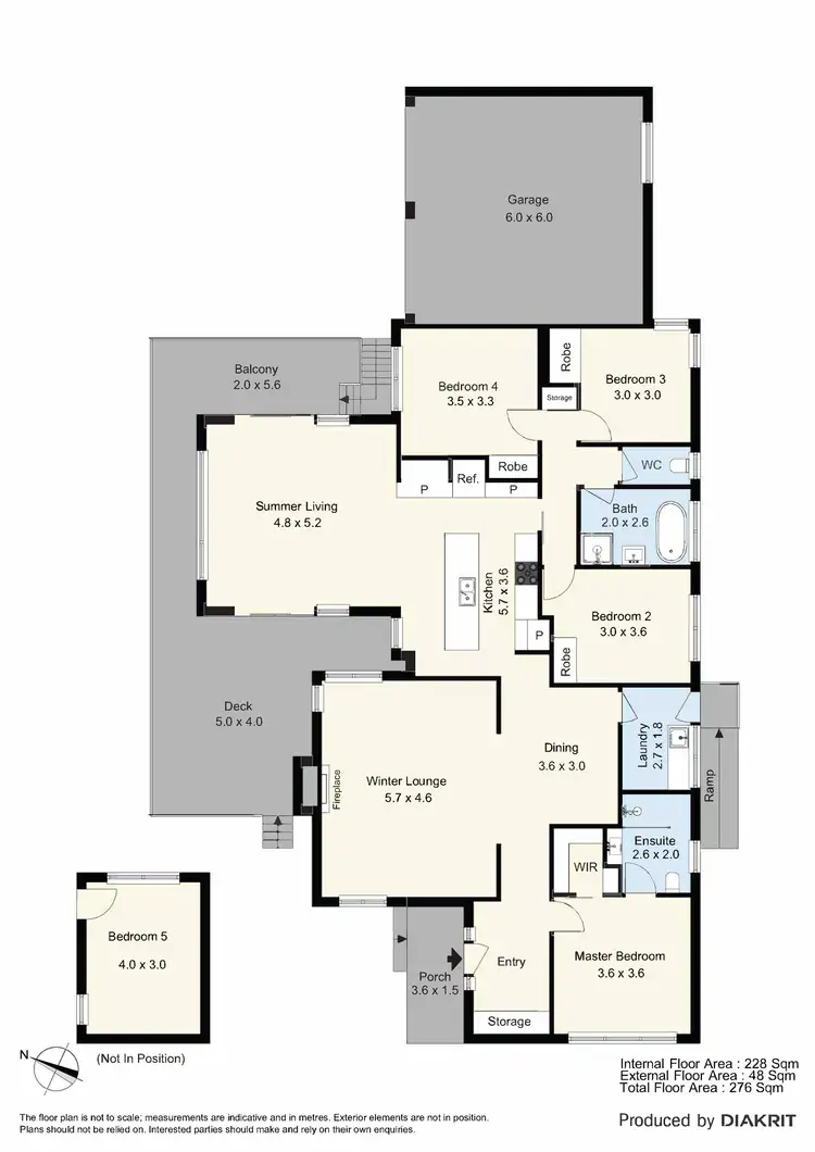 Floorplan of Homely house listing, 51 Granya Grove, Mount Eliza VIC 3930