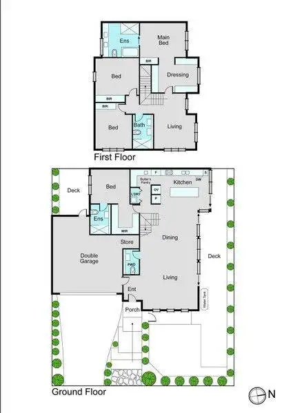 Floorplan of Homely house listing, 23 Carrington Street, Hampton East VIC 3188
