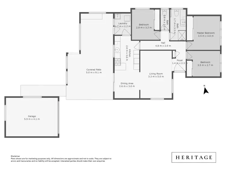 Floorplan of Homely house listing, 6 Gorokan Drive, Lake Haven NSW 2263