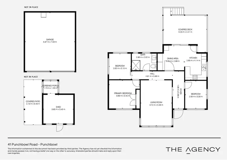 Floorplan of Homely house listing, 41 Punchbowl Road, Punchbowl TAS 7249