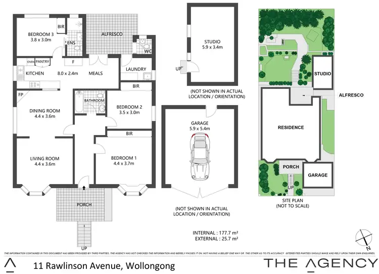 Floorplan of Homely house listing, 11 Rawlinson Avenue, Wollongong NSW 2500