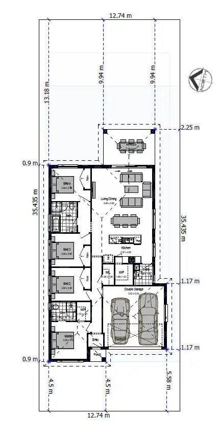 Floorplan of Homely house listing, Address available on request