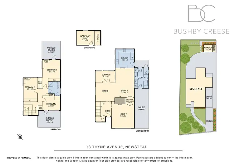 Floorplan of Homely house listing, 13 Thyne Avenue, Newstead TAS 7250