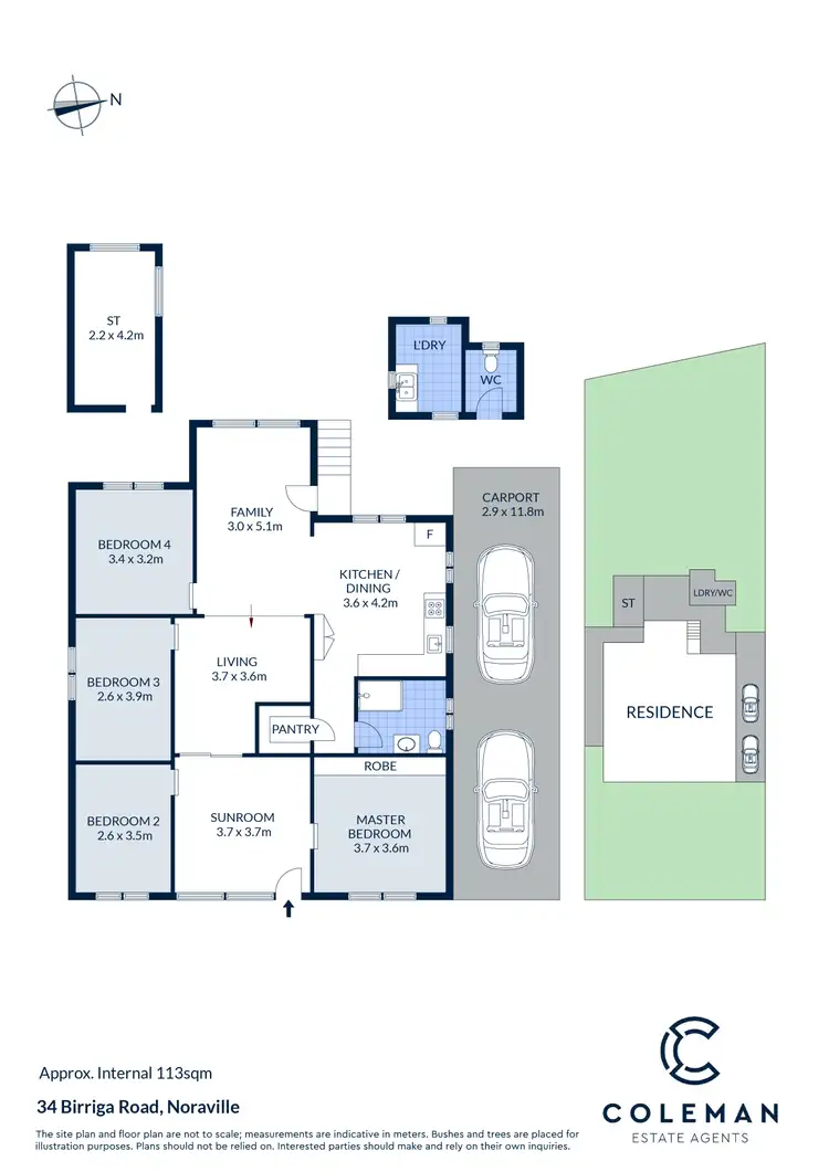 Floorplan of Homely house listing, 34 Birriga Road, Noraville NSW 2263