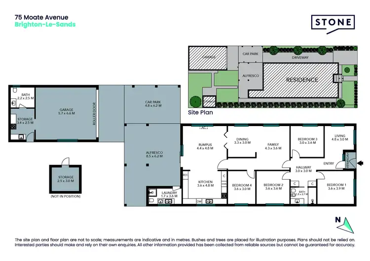 Floorplan of Homely house listing, 75 Moate Avenue, Brighton-Le-Sands NSW 2216