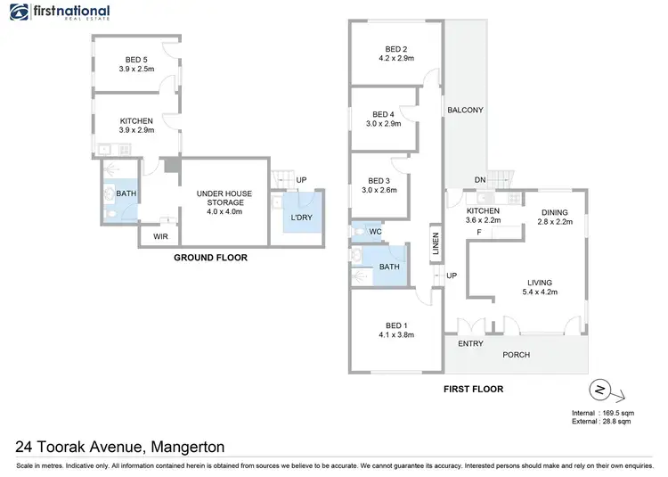 Floorplan of Homely house listing, 24 Toorak Avenue, Mangerton NSW 2500