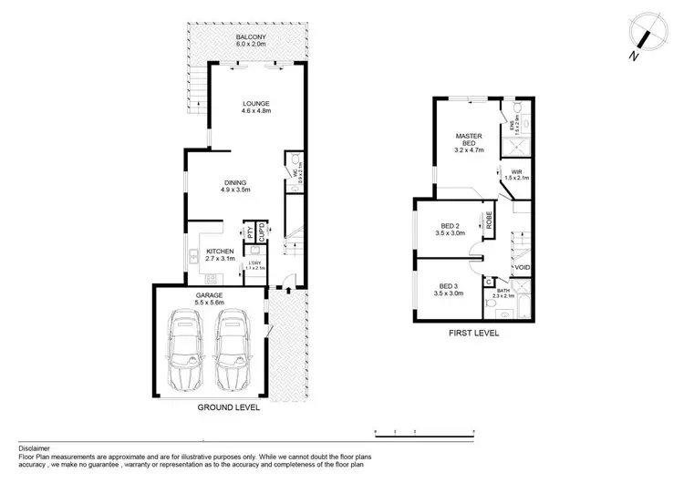 Floorplan of Homely townhouse listing, 5/691 Old Northern Road, Dural NSW 2158
