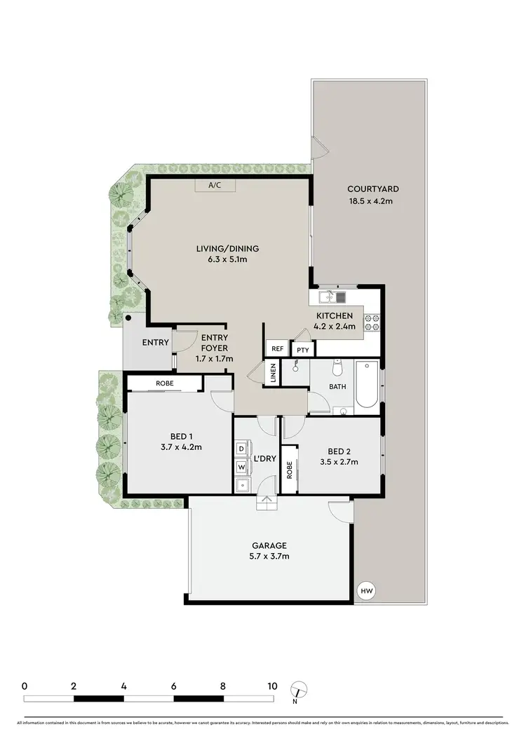 Floorplan of Homely villa listing, 3/30-32 Bullecourt Avenue, Engadine NSW 2233