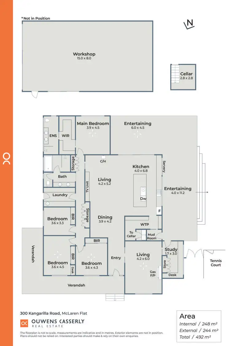 Floorplan of Homely rural property listing, 300 Kangarilla Road, Mclaren Flat SA 5171
