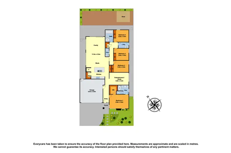 Floorplan of Homely house listing, 74 Linfield Parade, Wollert VIC 3750