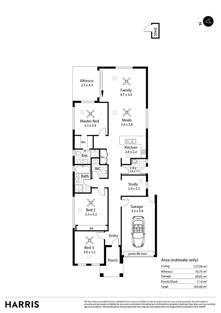 Floorplan of Homely house listing, 1487B Main North Road, Salisbury East SA 5109