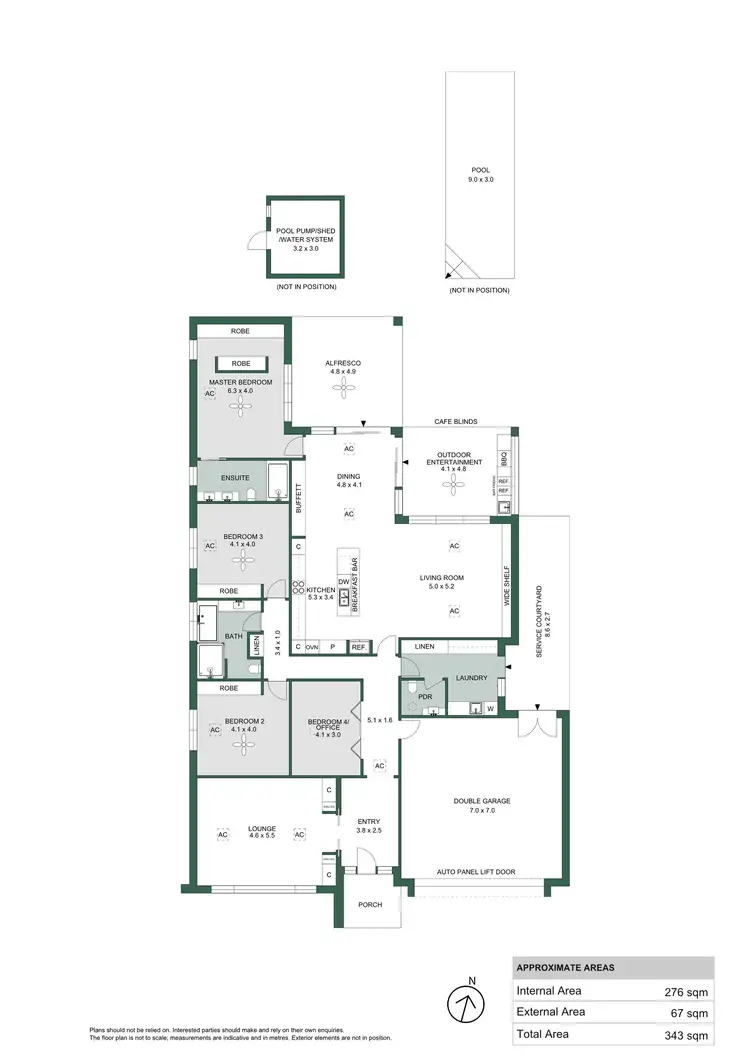 Floorplan of Homely house listing, 24 Gibson Street, West Beach SA 5024