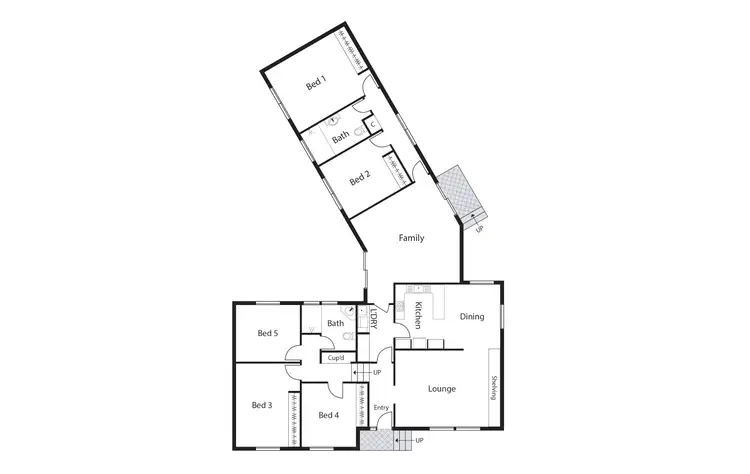 Floorplan of Homely house listing, 9 Blumenthal Place, Spence ACT 2615