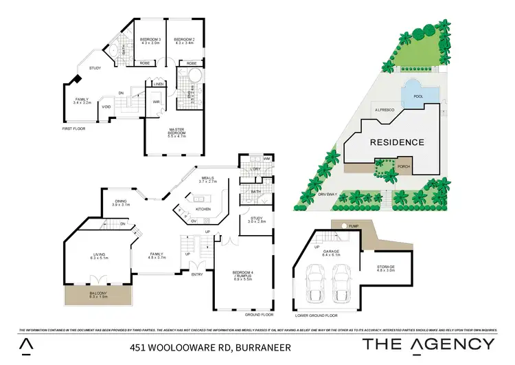 Floorplan of Homely house listing, 451 Woolooware Road, Burraneer NSW 2230