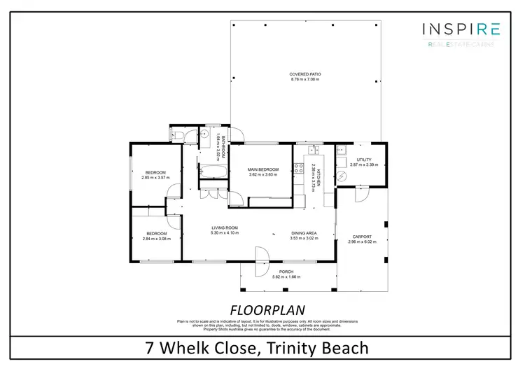 Floorplan of Homely house listing, 7 Whelk Close, Trinity Beach QLD 4879
