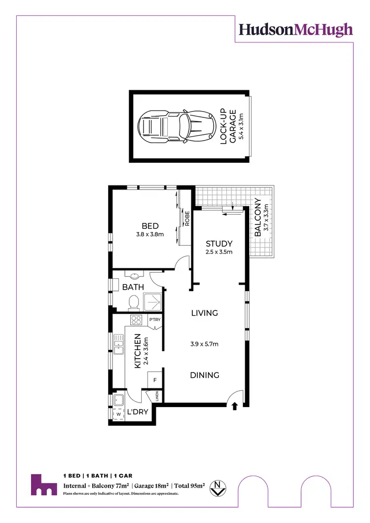 Floorplan of Homely apartment listing, 15/147 Smith Street, Summer Hill NSW 2130